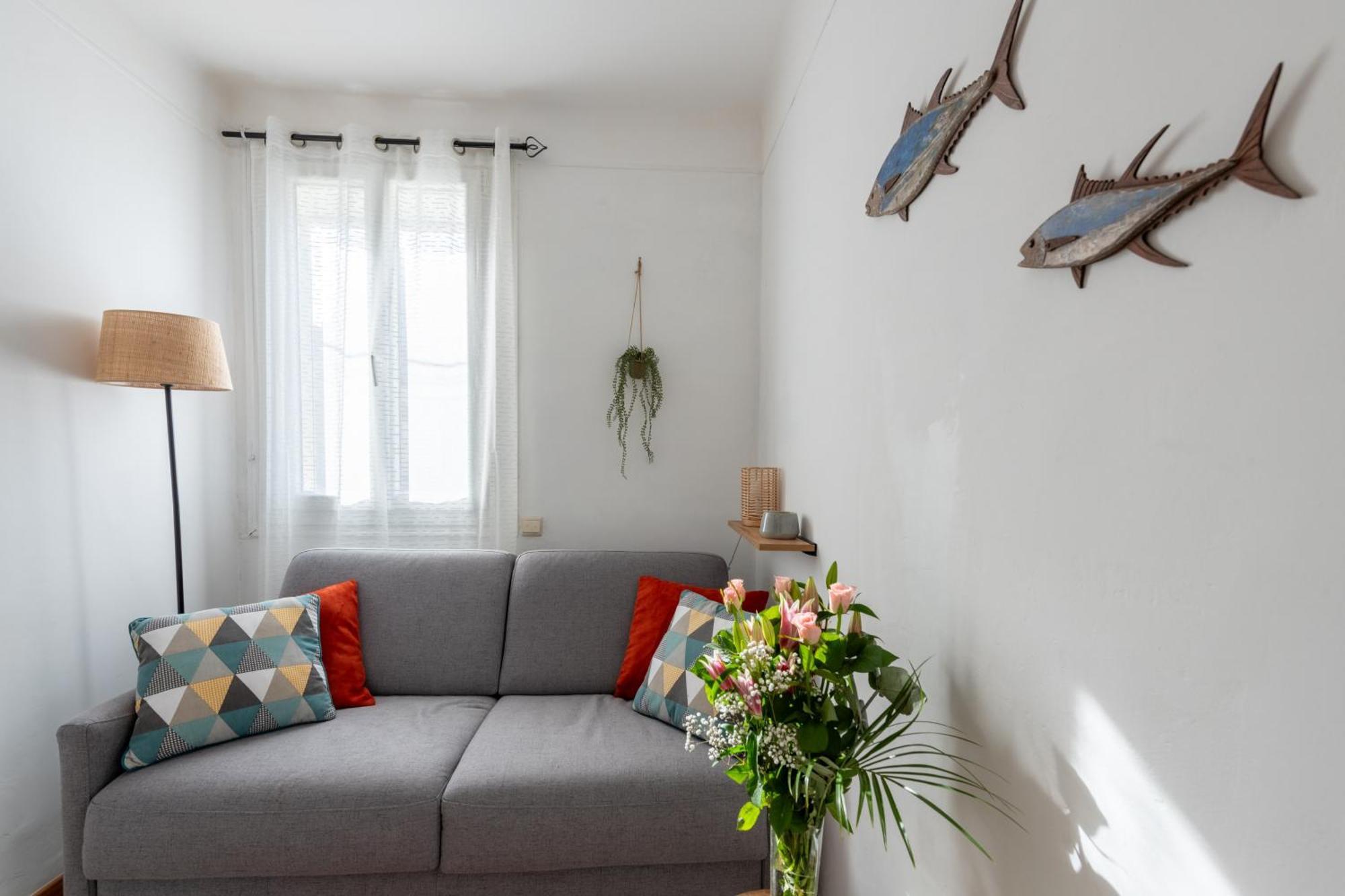 L'Echappee Bleue - Appt Pour 4 Vue Mer О Экстерьер фото